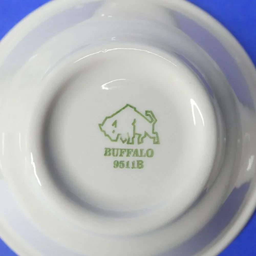 Walt Disney World Restaurant Set 6 Fruit Bowls Vintage Disney Logo Buffalo China